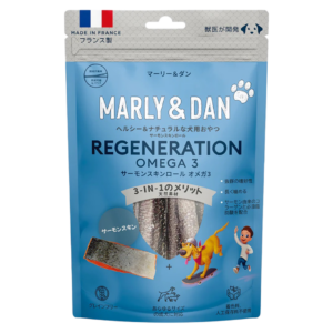 マーリー ＆ ダン サーモンスキンロール オメガ３犬用 60g