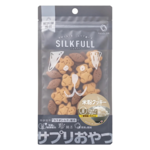 SILKFULL 犬用 ひとくちサプリおやつ 米粉のクッキー