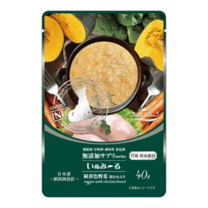 いぬみ～る 獣医師設計 胃腸健康維持 緑黄色野菜 40g