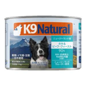 K9ナチュラル ホキ（白身魚）＆ビーフ・フィースト 170g