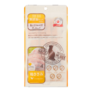 ねこぴゅ～れ 無添加ピュア 鶏ささみ 13g×4本