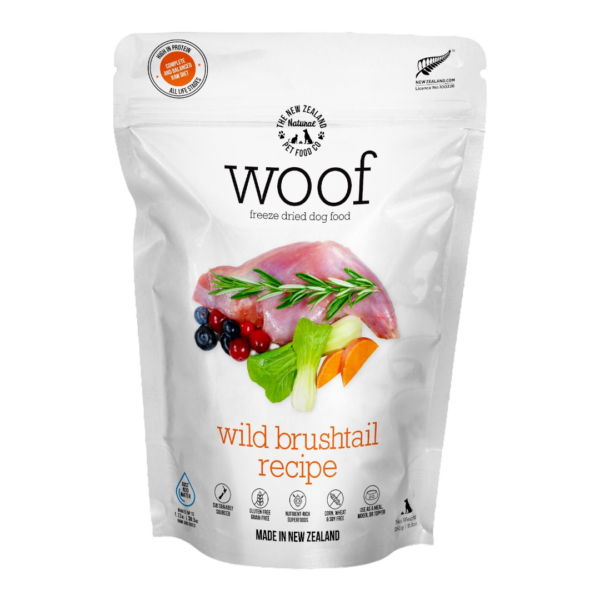 WOOF ワフ フリーズドライドッグフード ワイルドブラッシュテイル