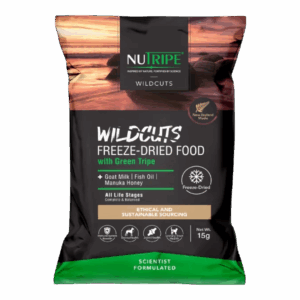 NUTRIPE 猫用 ワイルドカット フリーズドライ フィッシュ＆ラム with グリーントライプ